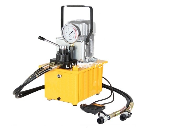 پمپ هیدرولیک الکتریکی دوتایی HBB-700AB دستی ابزار نوع محور