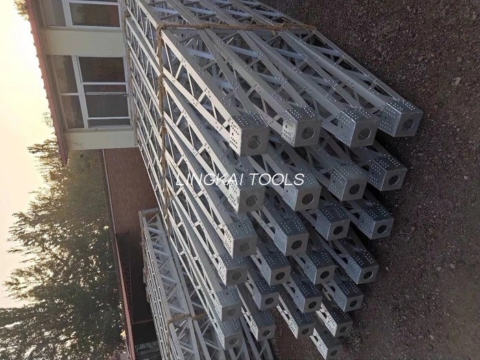 پلت فرم کار سبک قاب آلیاژ آلومینیومی ISO CE Wires Tower Tools Erection Tools