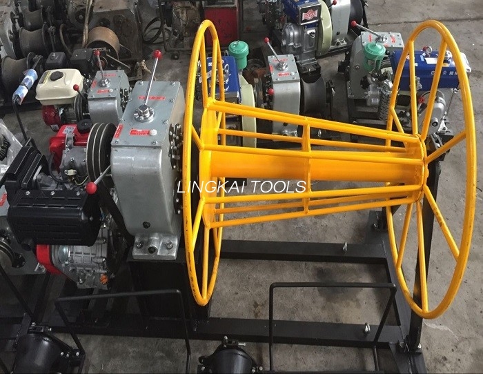 موتور ساخت و ساز Stringing Line Powered Winch 3T با موتور یاماها