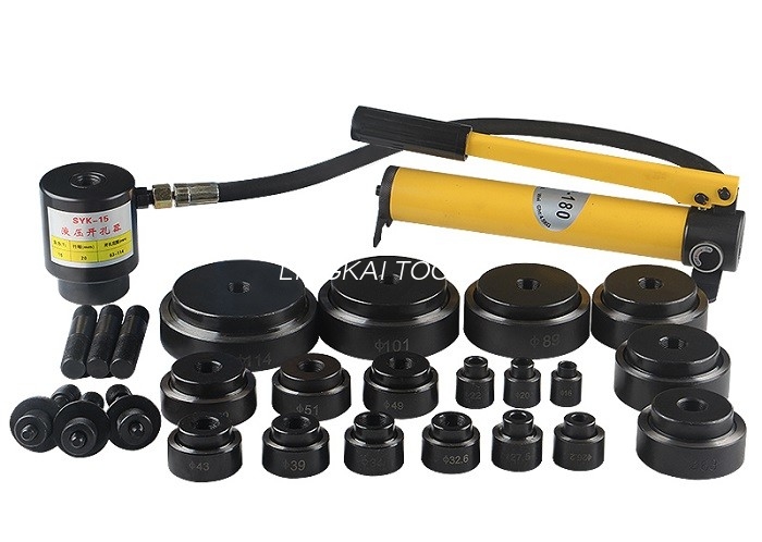 درایور پانچ هیدرولیک مدل SYK-8 100KN Stroke 25mm برای فولاد ملایم